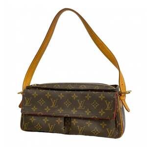 LOUIS VUITTON Brown Monogram Shoulder Bag